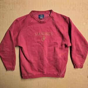 90s Vintage United States Marine Corps Sweatshirt Size XLarge Further Out Weave
